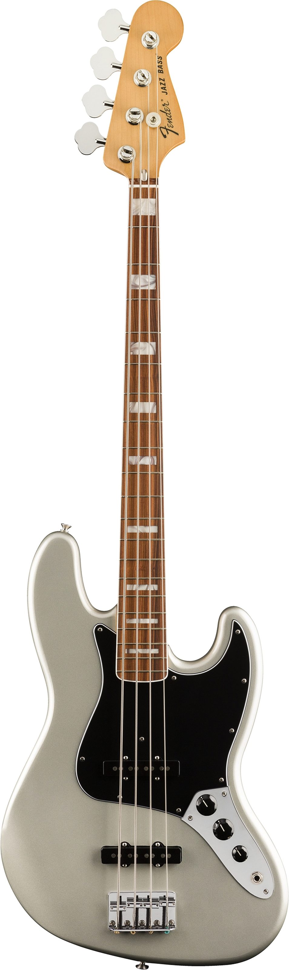 Fender Vintera '70s Jazz Electric Bass, Pau Ferro Fingerboard (with Gig Bag), Action Position Back