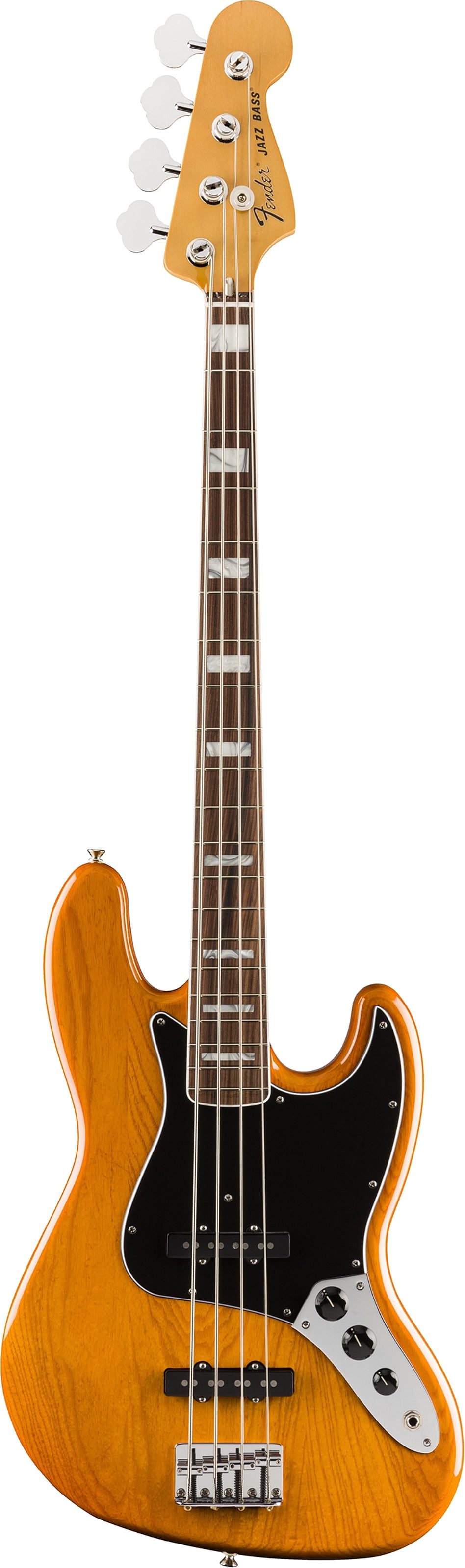 Fender Vintera '70s Jazz Electric Bass, Pau Ferro Fingerboard (with Gig Bag), Action Position Back