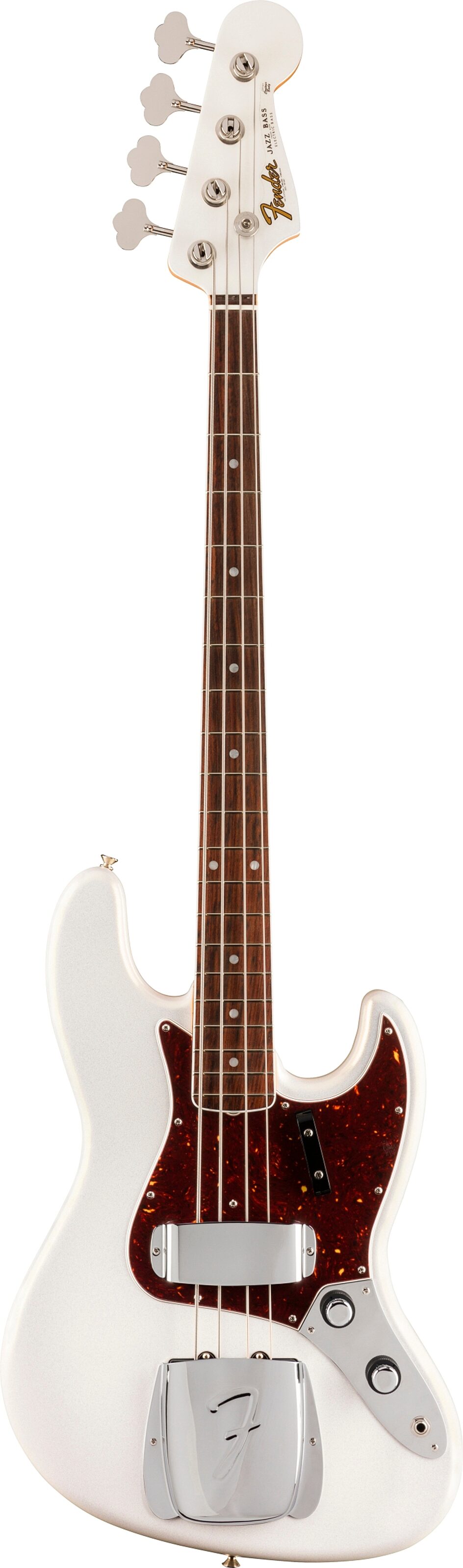 Fender 60th Anniversary Jazz Bass (with Case), Action Position Back