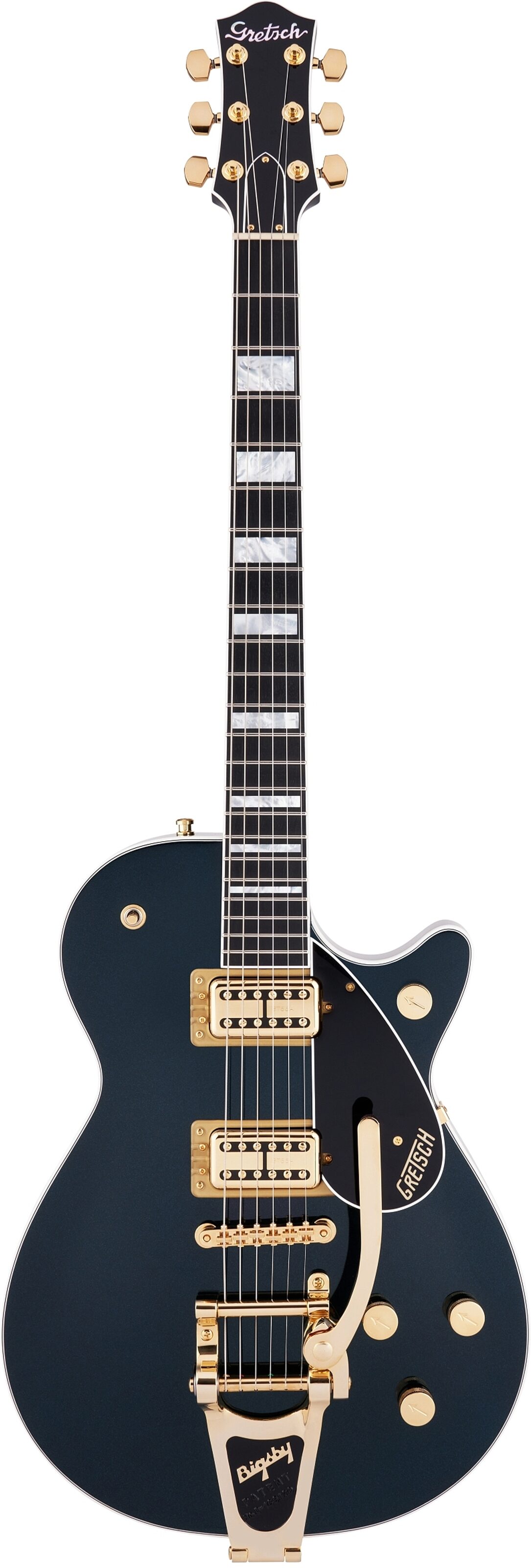 Gretsch G6228TGPE Player's Edition Jet BT Electric Guitar (with Case), Action Position Back