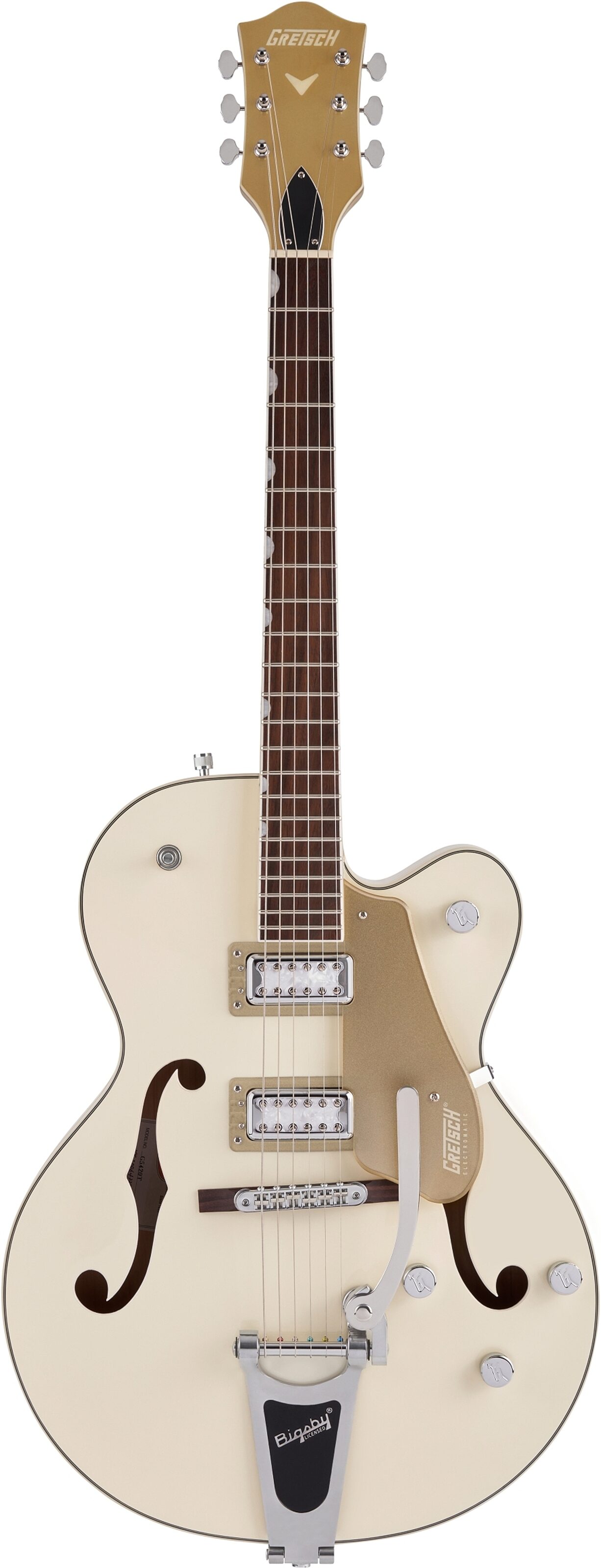 Gretsch G5410T Electromatic Tri-Five Hollowbody Single-Cut Electric Guitar, Action Position Back