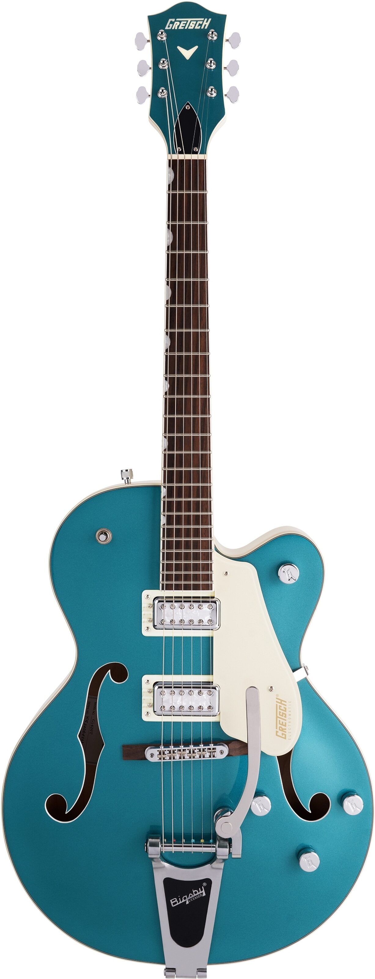 Gretsch G5410T Electromatic Tri-Five Hollowbody Single-Cut Electric Guitar, Action Position Back