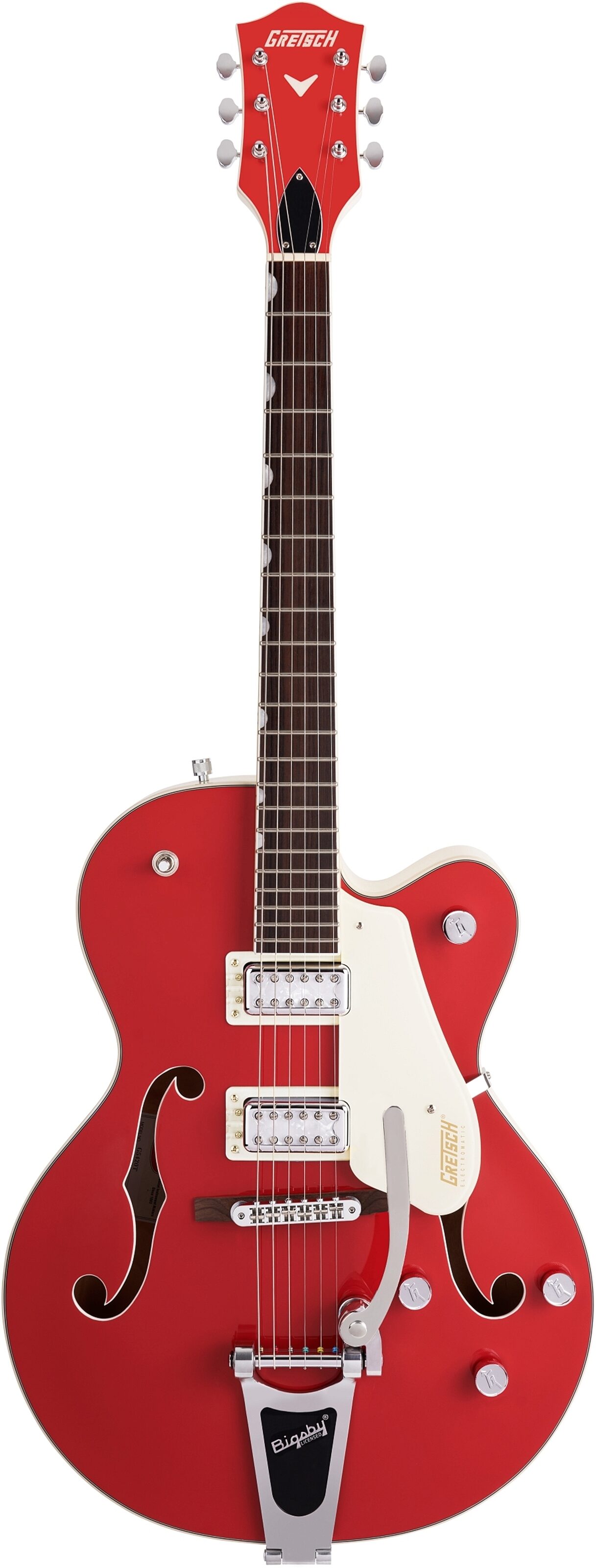 Gretsch G5410T Electromatic Tri-Five Hollowbody Single-Cut Electric Guitar, Action Position Back