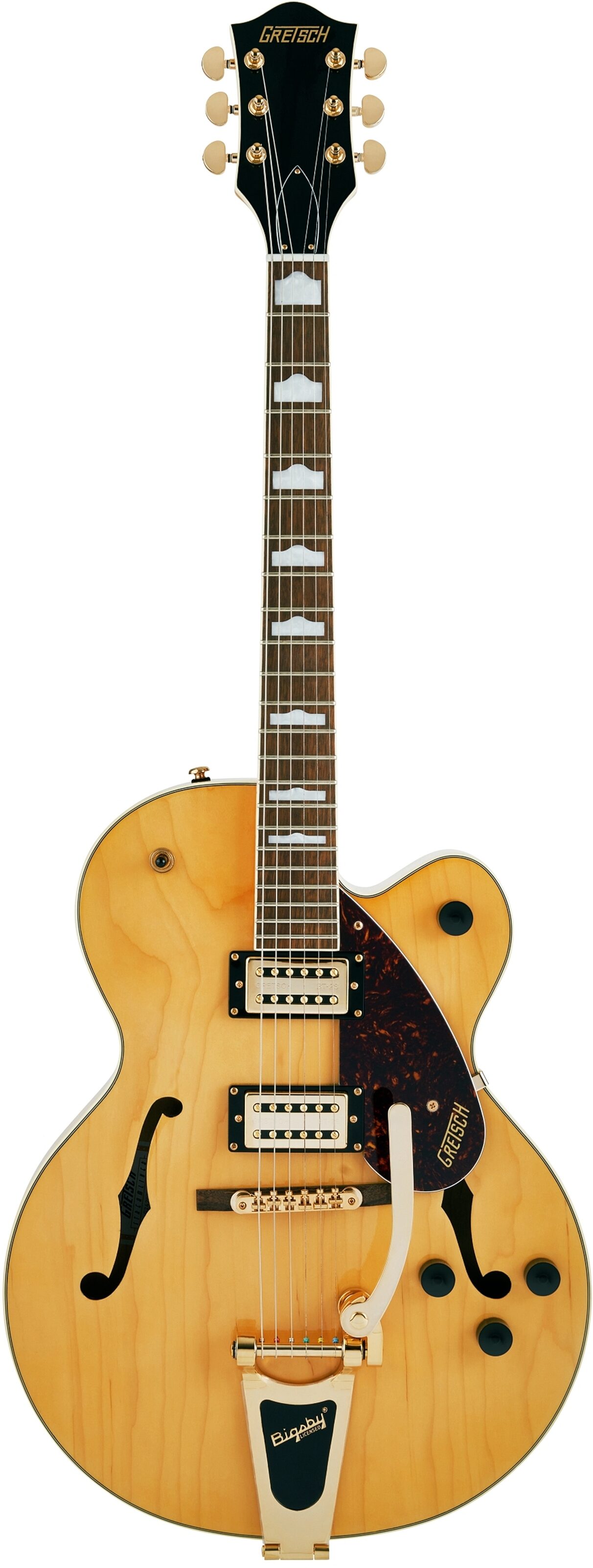 Gretsch G2410TG Streamliner Hollowbody Single-Cut Electric Guitar, Action Position Back