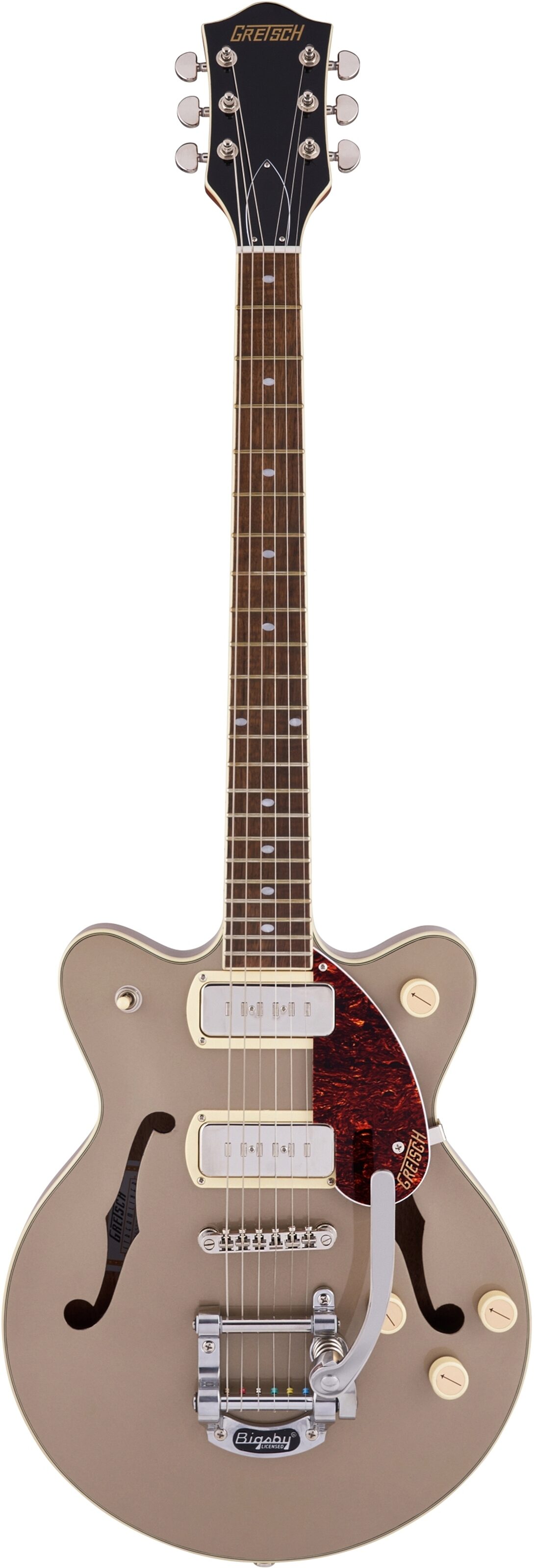 Gretsch G2655T P90 Streamliner Center Block Jr. with Bigsby Electric Guitar, Action Position Back