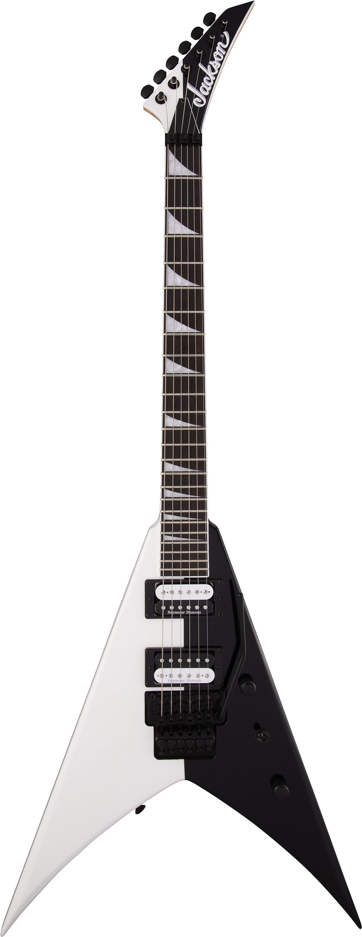 Jackson Pro King V KV Two-Face Electric Guitar, with Ebony Fingerboard, Action Position Back