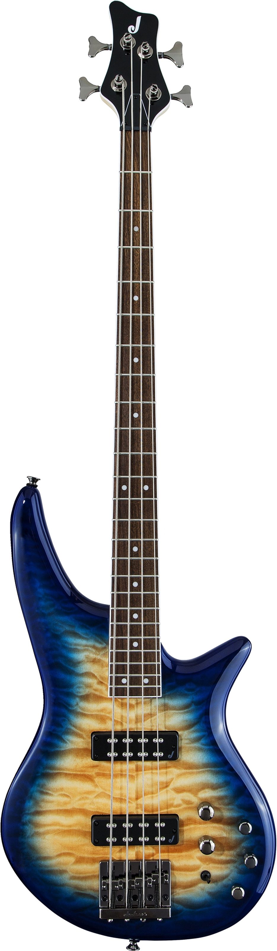 Jackson JS Series Spectra JS3Q Electric Bass, Action Position Back