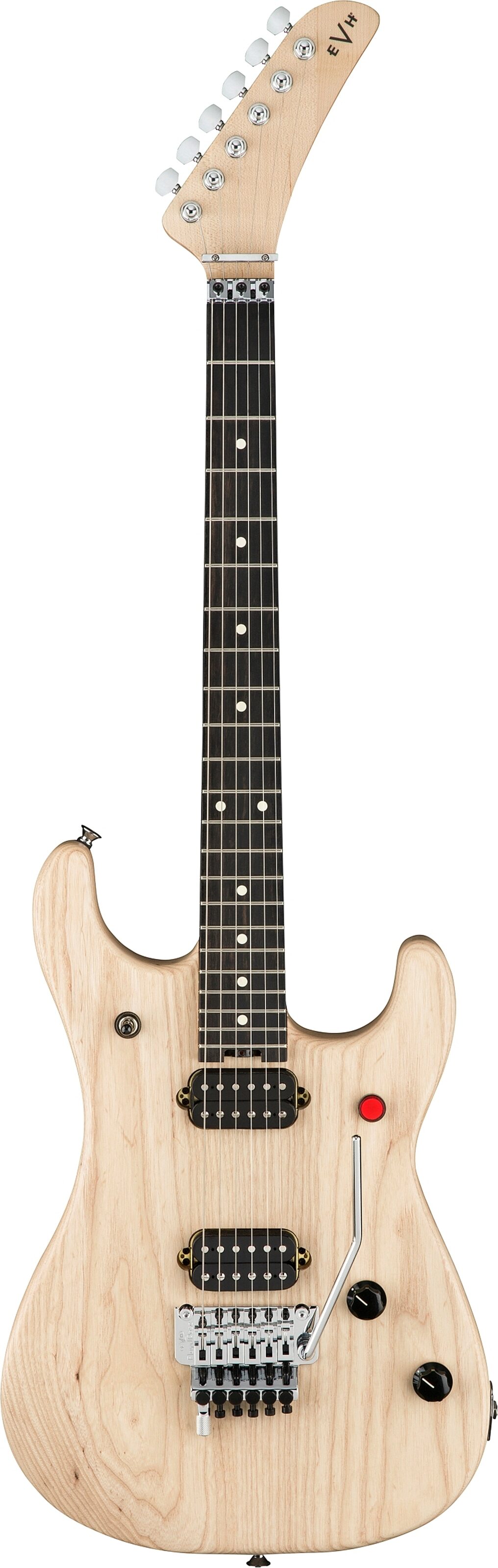 EVH Eddie Van Halen Limited Edition 5150 Deluxe Ash Electric Guitar, Action Position Back