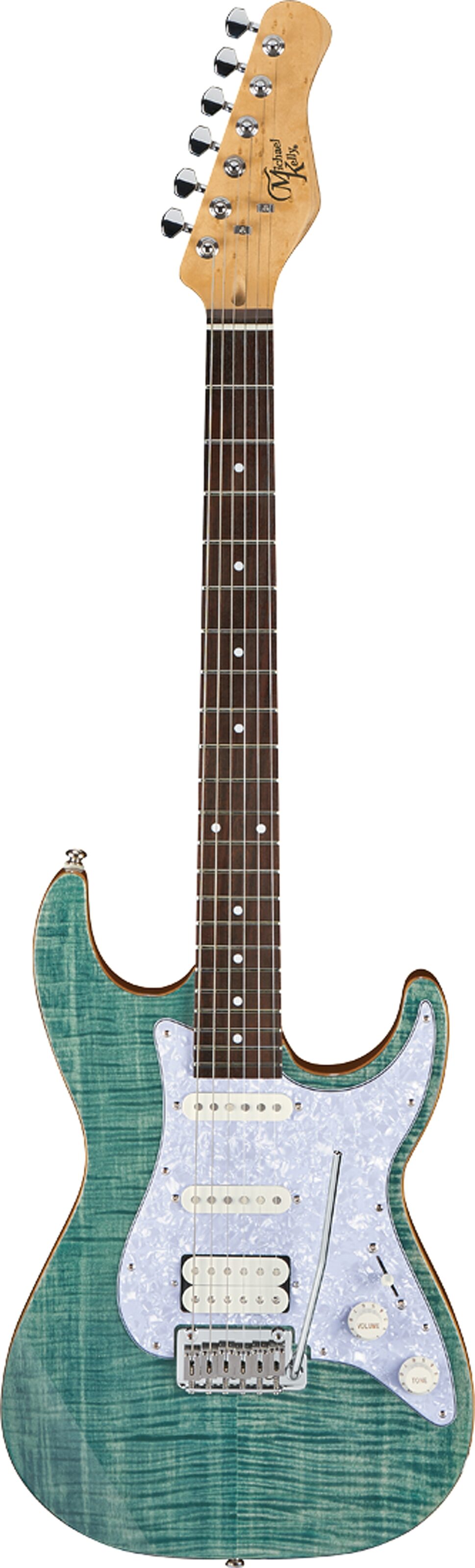 Michael Kelly 1963 Electric Guitar, Ebony Fingerboard, Action Position Back