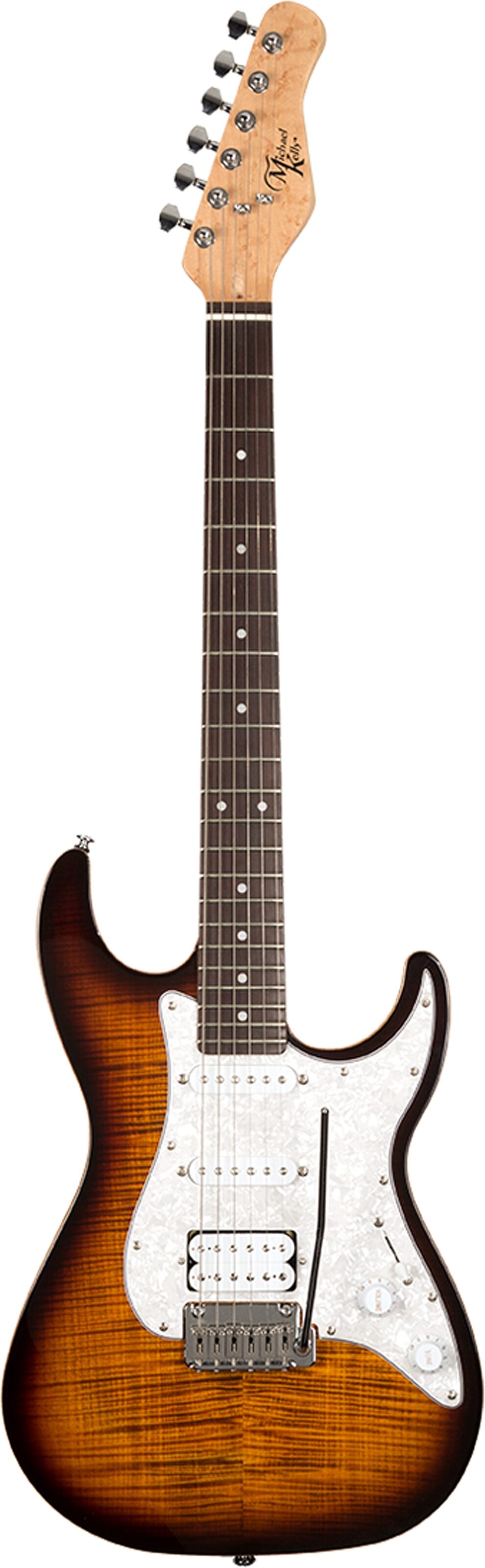 Michael Kelly 1963 Electric Guitar, Ebony Fingerboard, Action Position Back