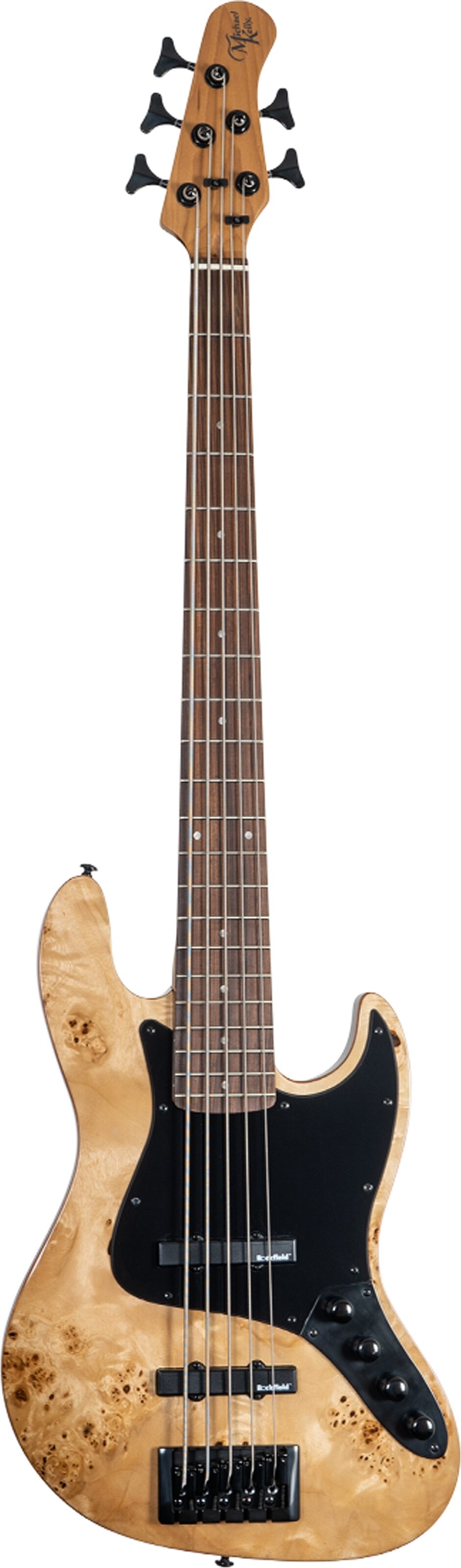 Michael Kelly Custom Collection Element 5R Electric Bass Guitar, 5-String, Pau Ferro Fingerboard, Action Position Back