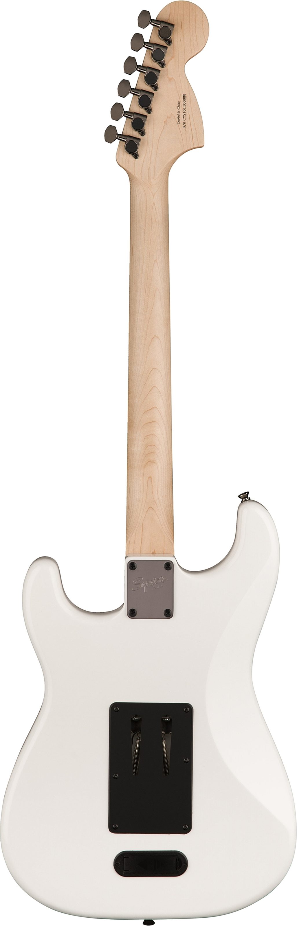 Squier Contemporary Active Stratocaster HH Electric Guitar, with Laurel Fingerboard, Action Position Back