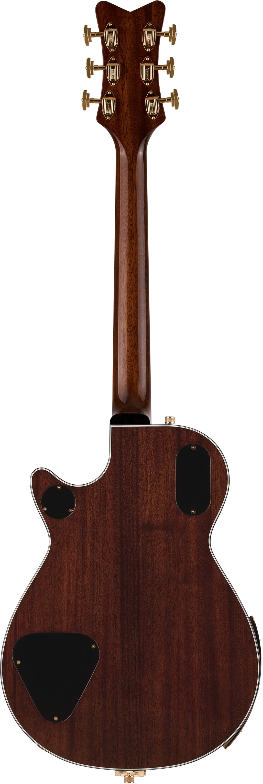 Gretsch G6134T Limited Penguin Koa Electric Guitar with Bigsby (and Case), Action Position Back