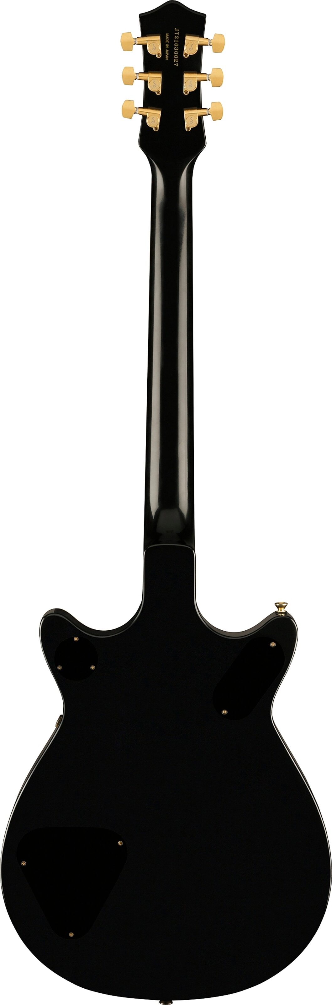 Gretsch G6131-MY-RB Limited Edition Malcolm Young Jet Electric Guitar (with Case), Action Position Back