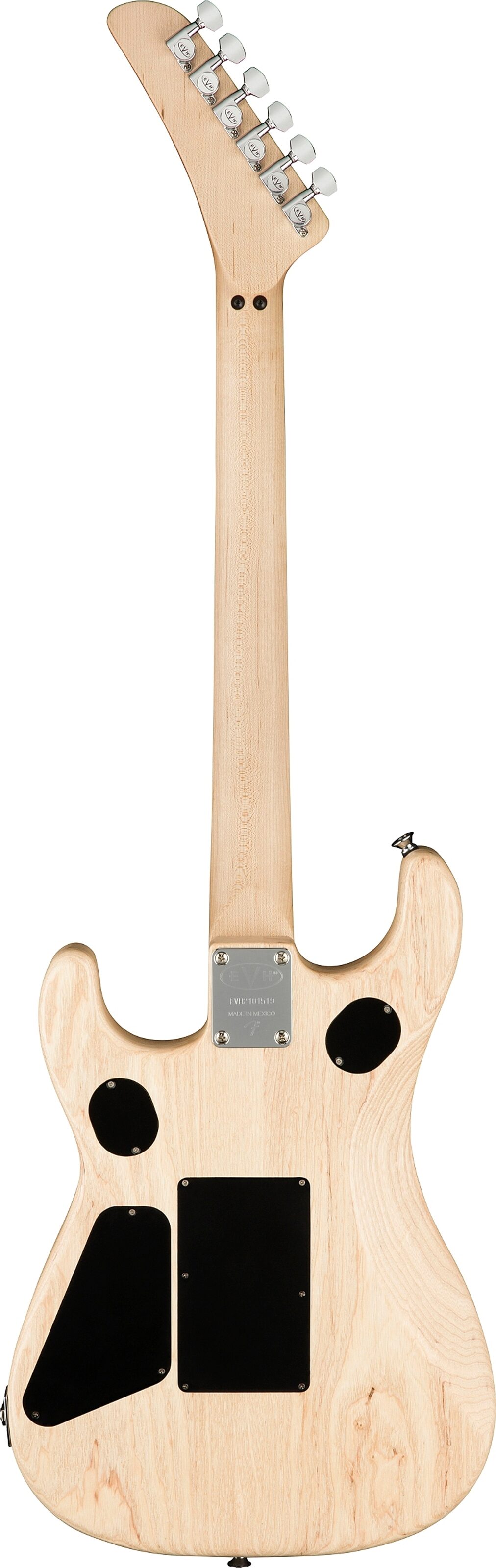 EVH Eddie Van Halen Limited Edition 5150 Deluxe Ash Electric Guitar, Action Position Back