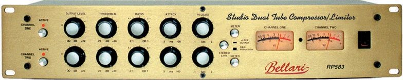 Bellari RP583 Studio Tube Compressor/Limiter, Main