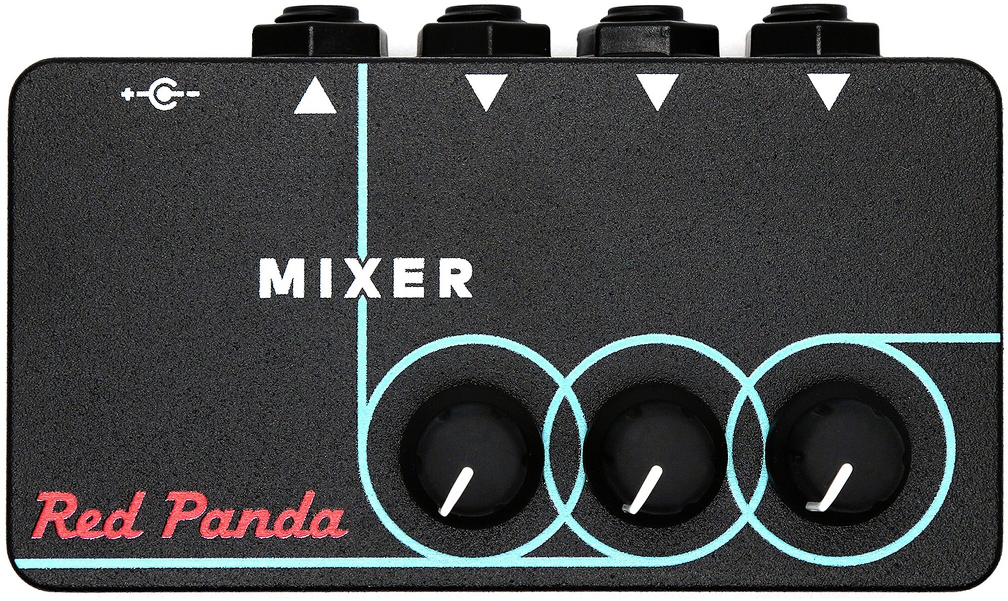 Red Panda Bit Mixer 3-Channel Pedalboard Mixer, Action Position Back