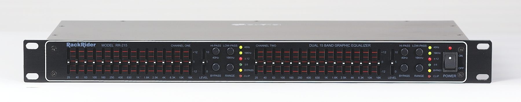 Furman RR215 Dual 15-Band Graphic Equalizer, Main