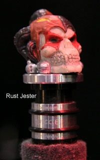 Trick Cymbal Topper, Rust Jester