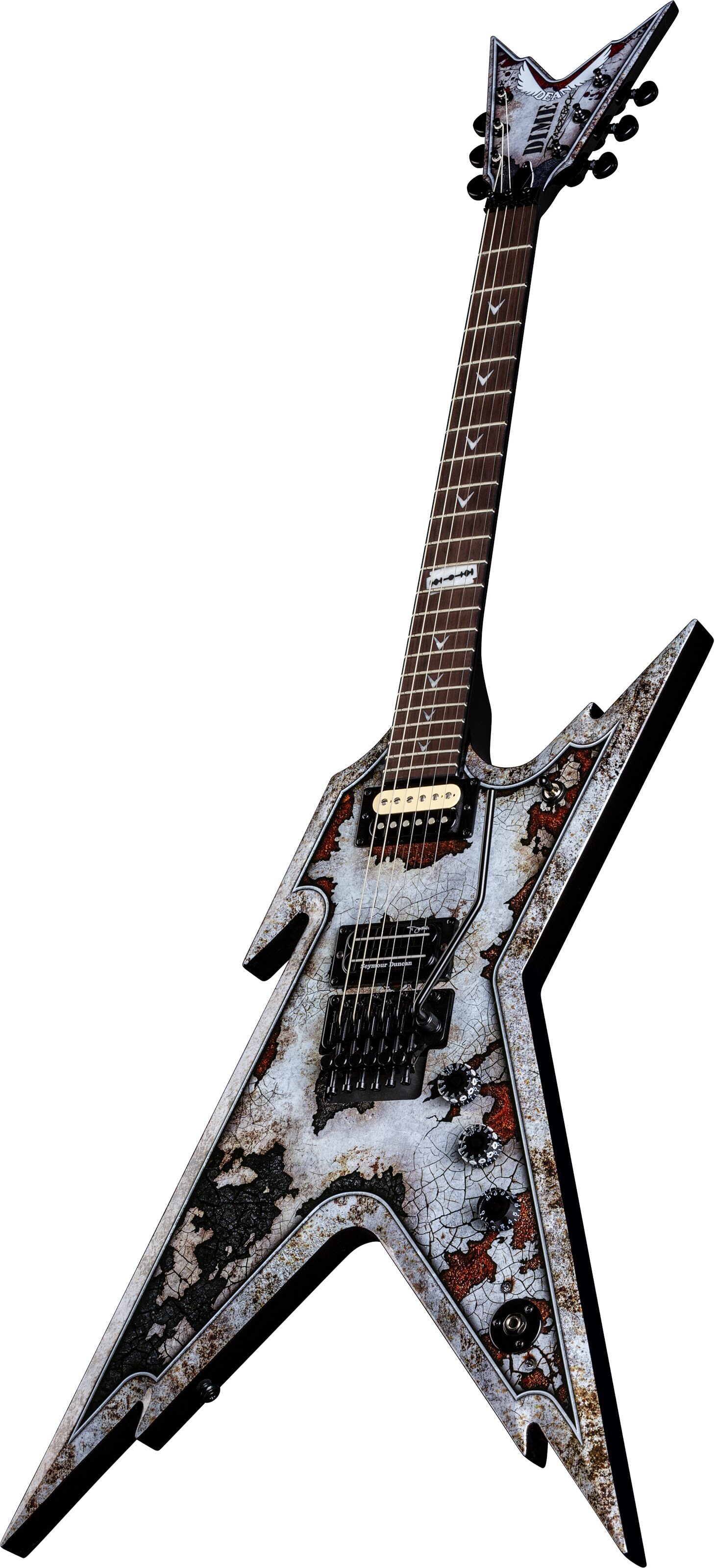 Dean Dimebag Razorback Rust Electric Guitar (with Case) | zZounds