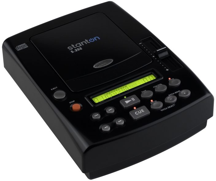 Stanton S.252 Tabletop CD Player, Angle