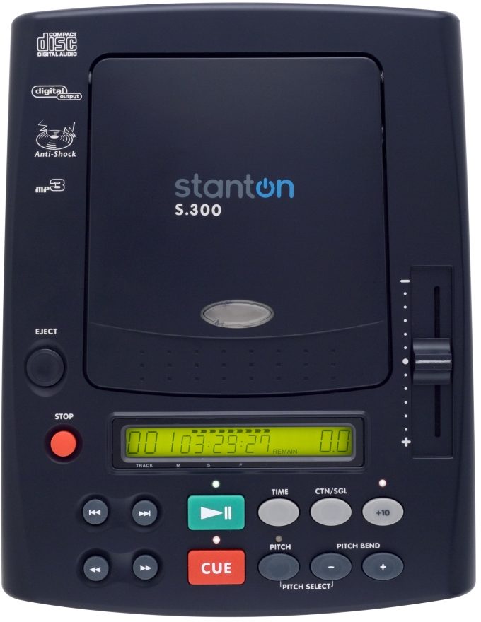 Stanton S300 DJ CD Player with MP3 Playback, Main