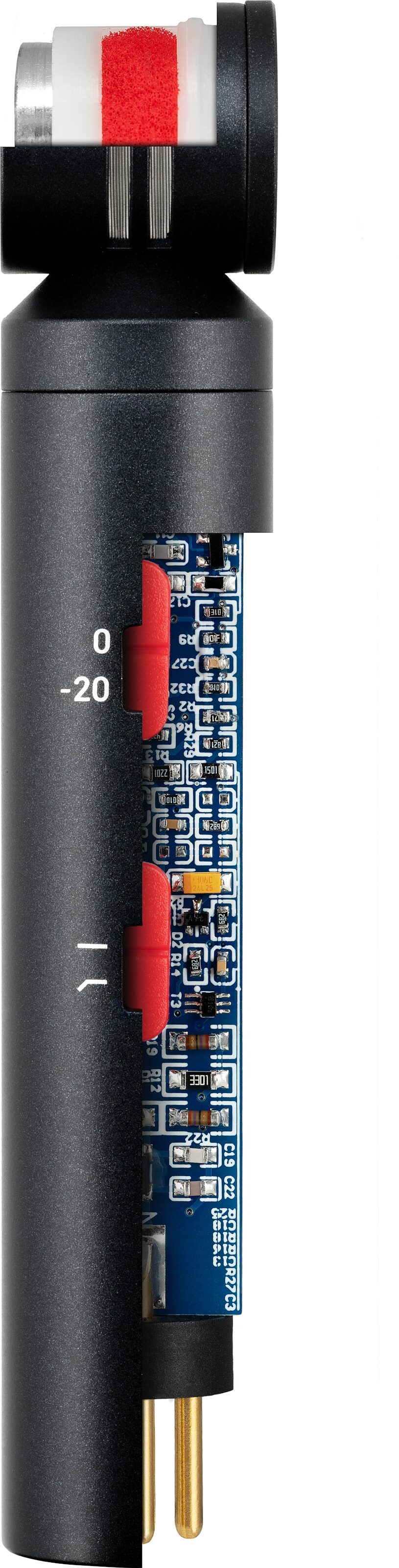 sE Electronics sE7 sideFire Side-Address Microphone, Single Microphone, Action Position Back
