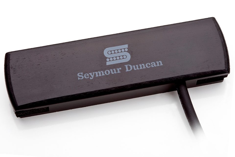 Seymour Duncan SA3SC Woody SC Acoustic Guitar Pickup, Black, Black