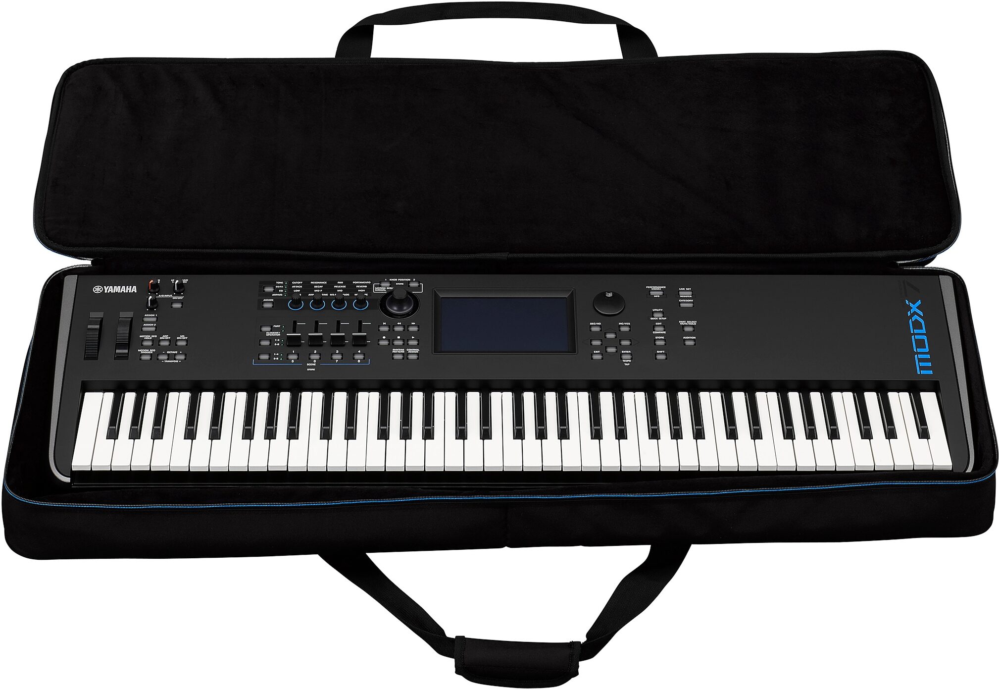 Yamaha YSCMODX7 Soft Case for MODX7, Action Position Front