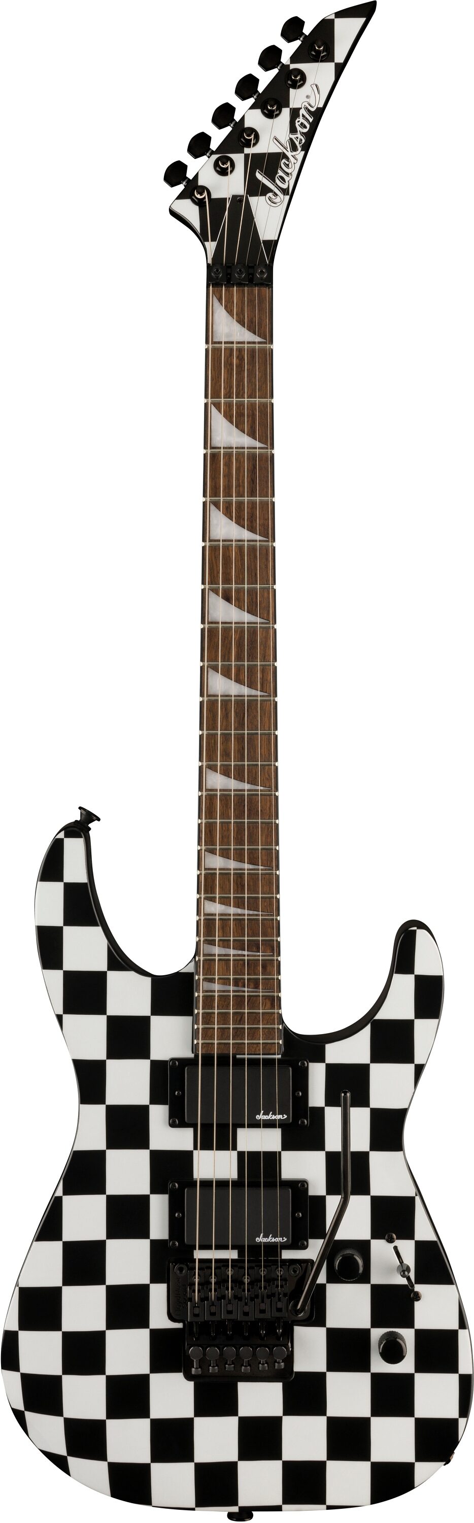 Jackson X Series Soloist SLX DX Electric Guitar, Checkered Past, Open Box (Very Good), Action Position Back