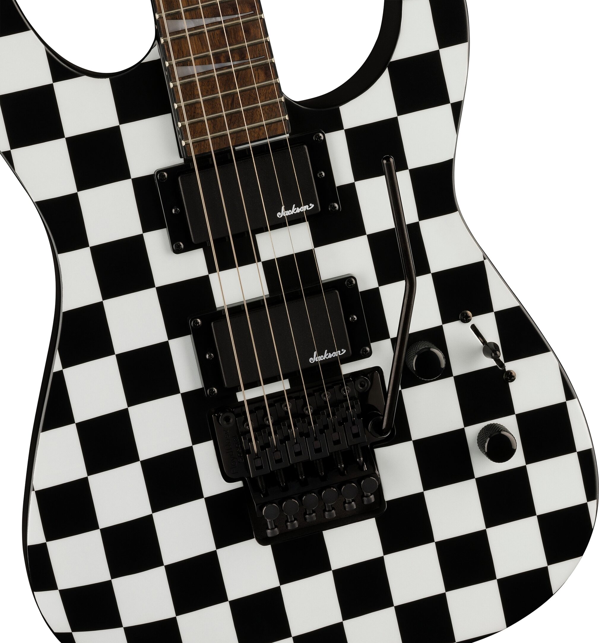 Jackson X Series Soloist SLX DX Electric Guitar, Checkered Past, Open Box (Very Good), Action Position Back