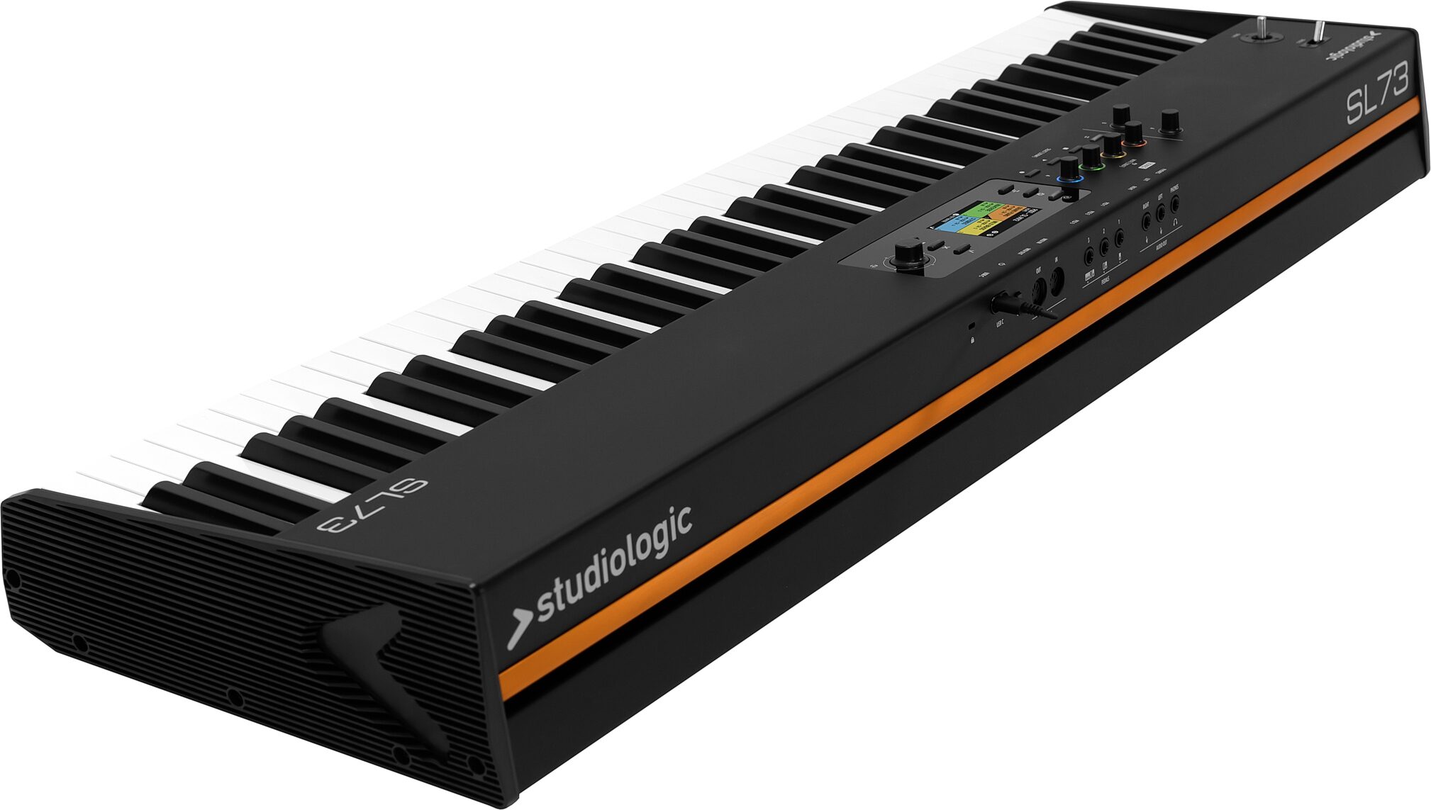 Studiologic SL73 MK2 USB MIDI Keyboard Controller, 73-Key, New, Action Position Back