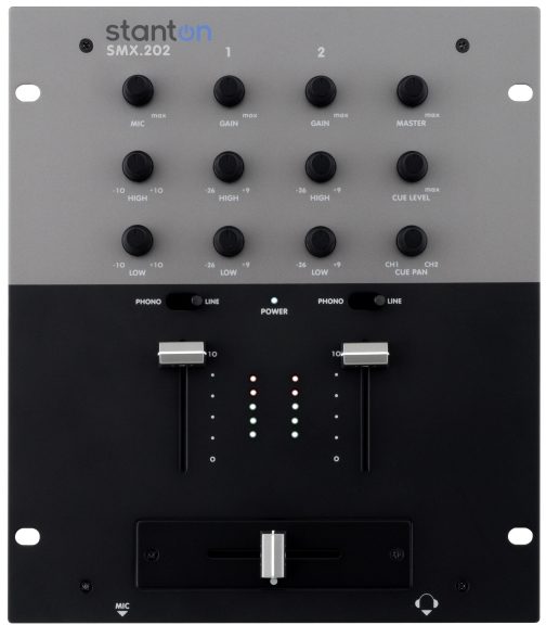 Stanton SMX.202 2-Channel DJ Mixer, Main