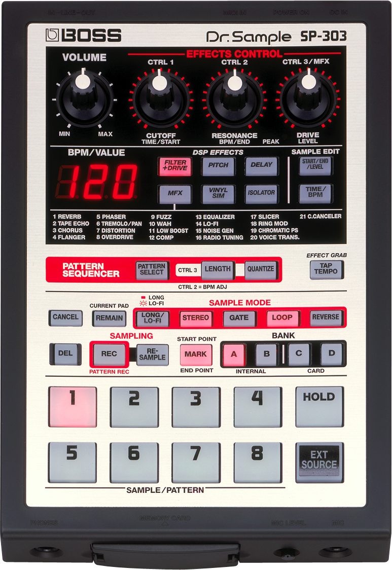 Roland BOSS Dr.Sample SP-303 サンプラー - 器材