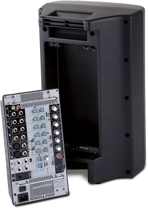 Yamaha Stagepas 250M Portable PA System, Separated Components