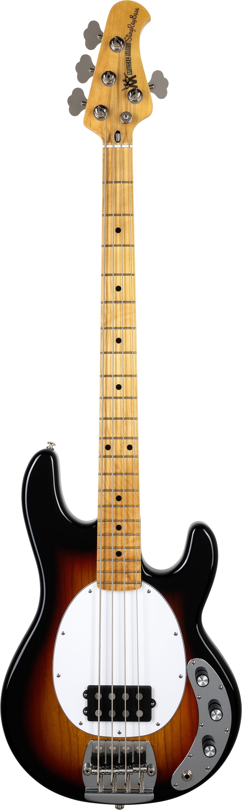 Ernie Ball Music Man StingRay BFR Nitro Bass Guitar (with Case), Action Position Back
