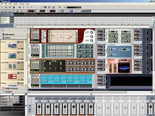 Arturia Storm Virtual Music Studio (Macintosh and Windows), Downtempo
