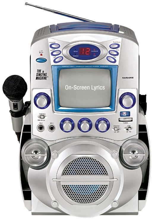 Singing Machine STVG513 CD Karaoke Combo