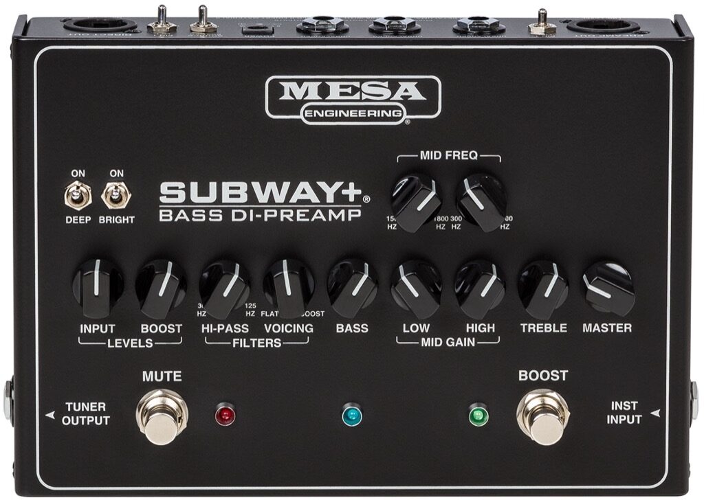 Mesa/Boogie Subway Plus Bass Guitar Preamp and Direct Box, Main