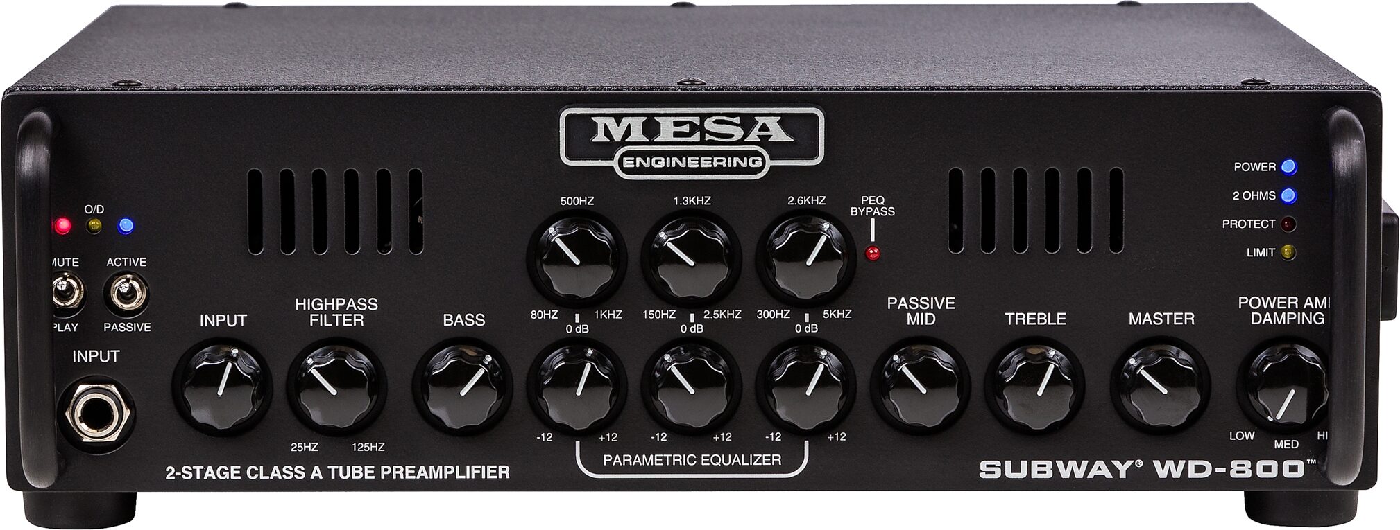 Mesa/Boogie Subway WD-800 Hybrid Bass Guitar Amplifier Head