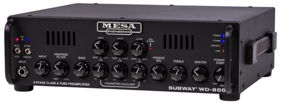 Mesa/Boogie Subway WD-800 Hybrid Bass Guitar Amplifier Head