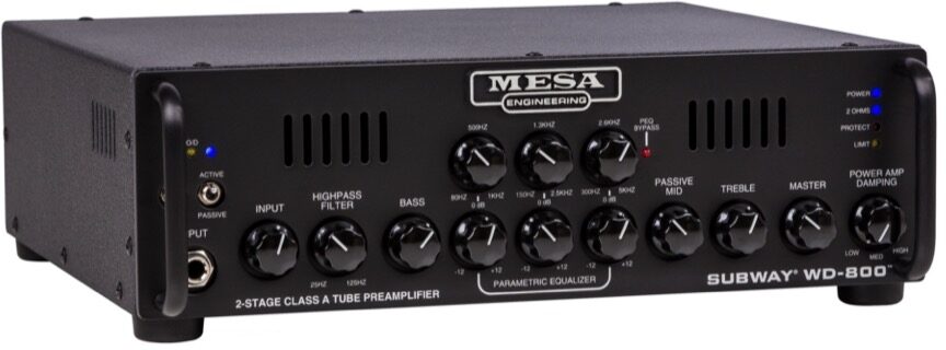 Mesa/Boogie Subway WD-800 Hybrid Bass Guitar Amplifier Head