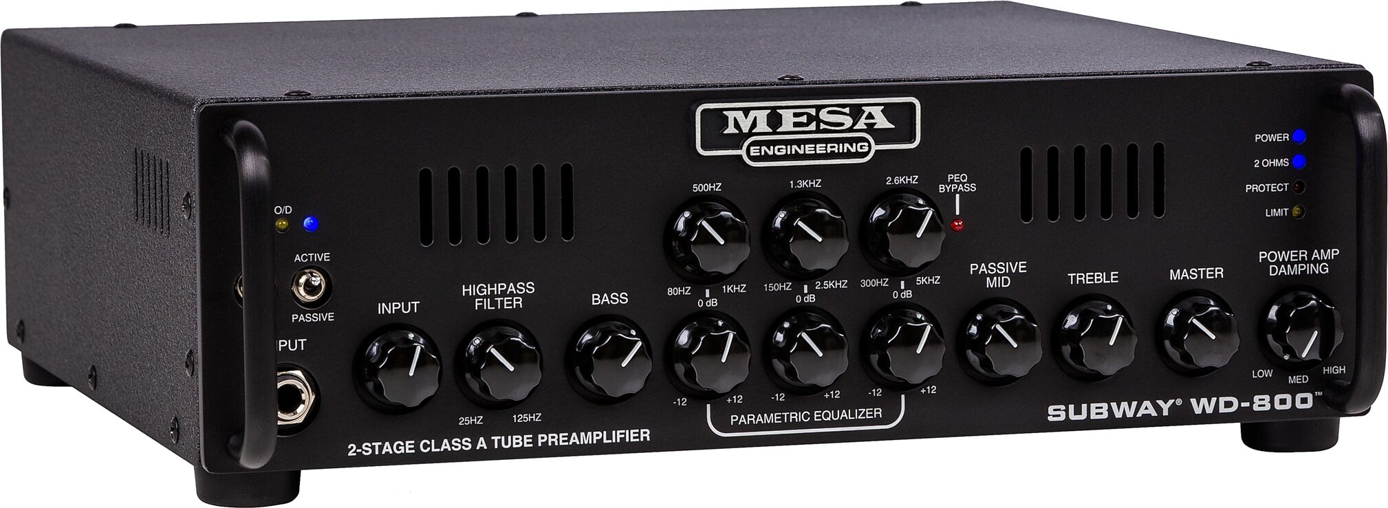 Mesa/Boogie Subway WD-800 Hybrid Bass Guitar Amplifier Head (800 watts)