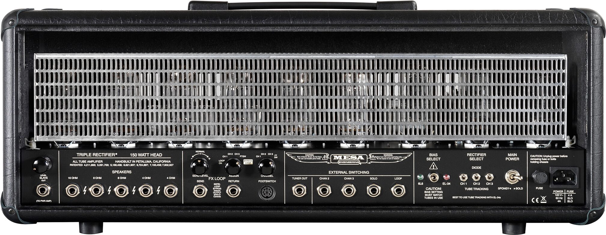 Mesa/Boogie Triple Rectifier Tube Guitar Amplifier Head (150 Watts)