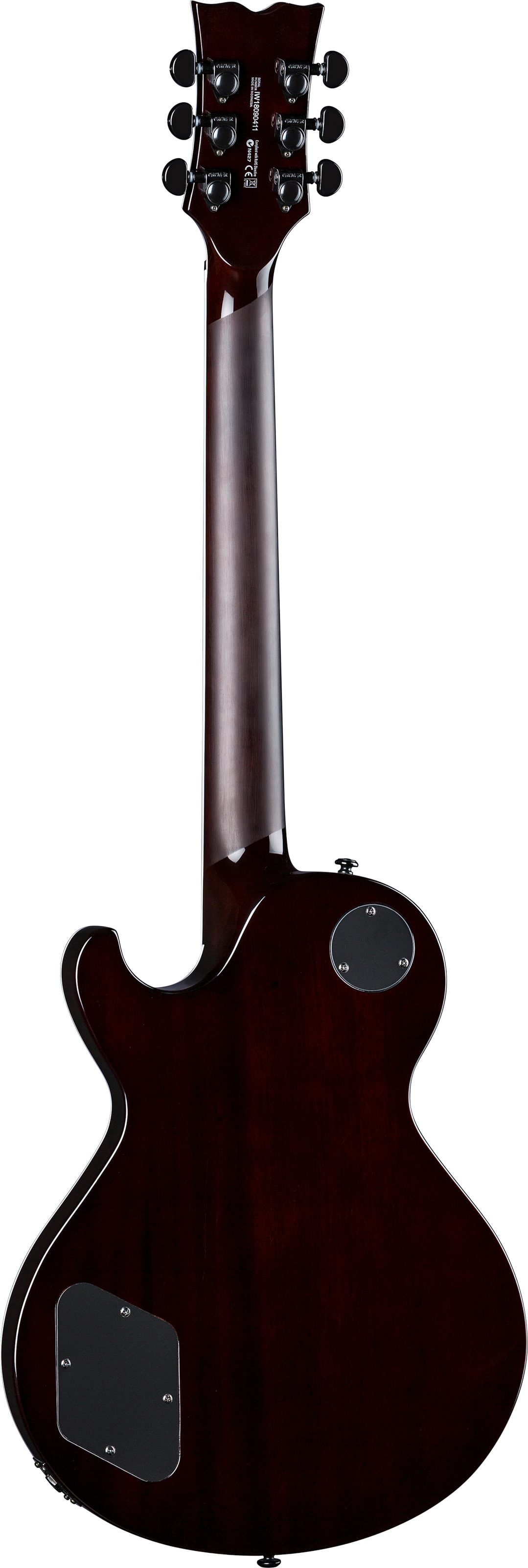 Dean Thoroughbred Select Electric Guitar, Action Position Back
