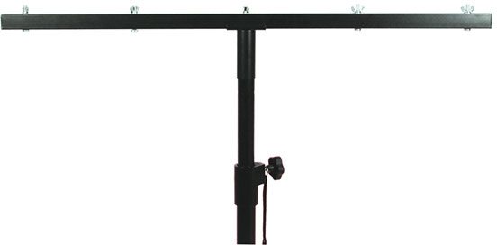 Novopro TOP1 35mm Speaker Stand Top Hat Mount Adapter, In Use with Bar