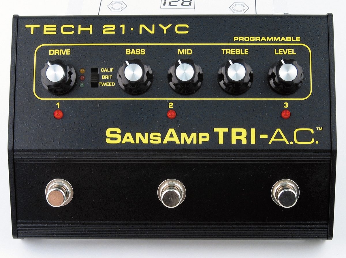 Tech21 SansAmp TRI-A.C. Triple Channel Overdrive Pedal | zZounds