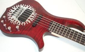 Traben Tribal Sun Electric Bass Guitar, Body