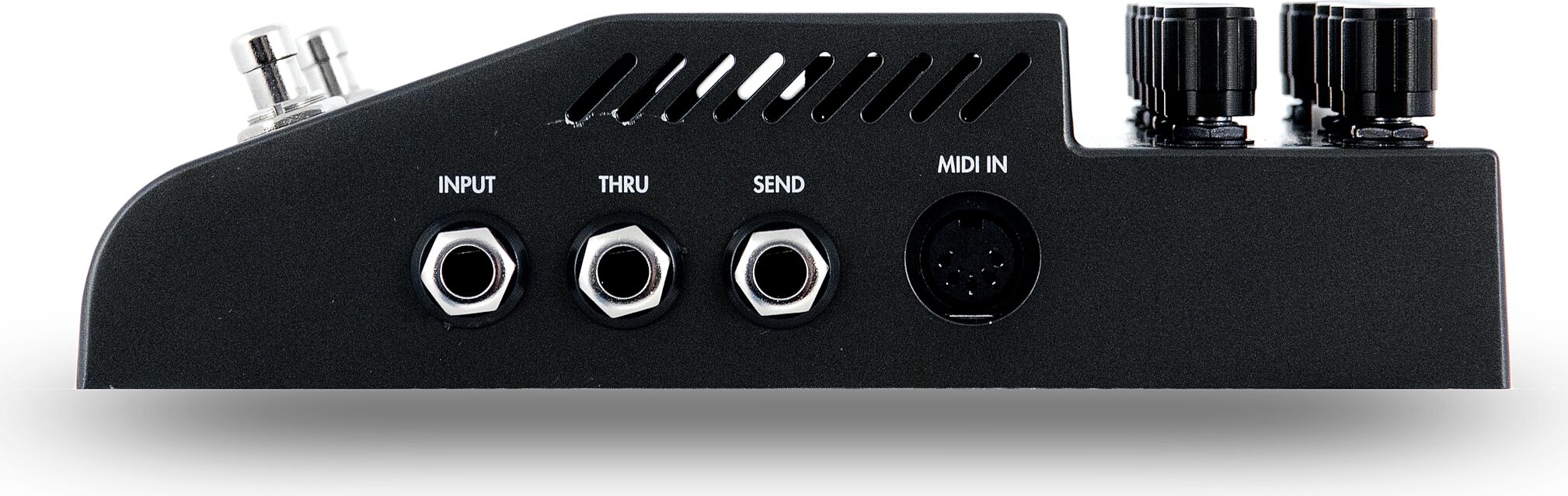 Two Notes LeBass 2-Channel Preamp/Cab Simulator, Action Position Side