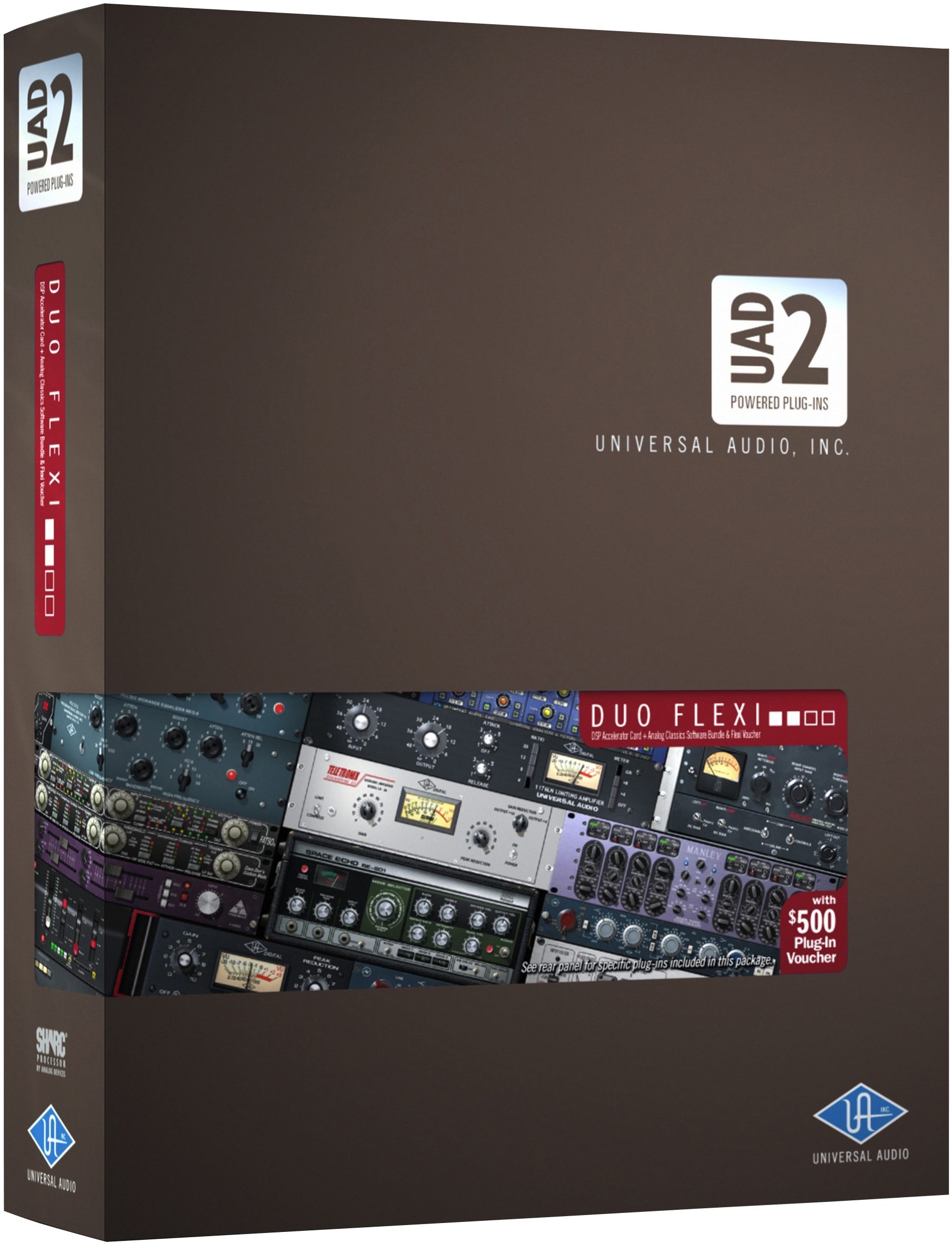 Universal Audio UAD2 Duo Flexi DSP Accelerator Card (Macintosh and Windows), Box